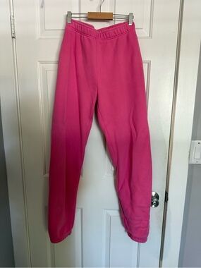 TNA Hot Pink Elastic Waist Joggers